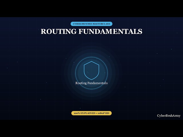 How Routing Fundamentals ACTUALLY Works