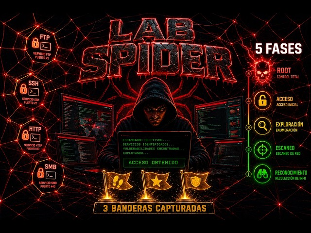 Ethical Hacking Step-by-Step: Enumeration, Web Bypass, and SUID PrivEsc (Spider) #hacker #hacking