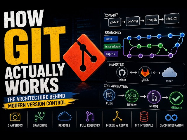 How Git Actually Works | The Architecture Behind Modern Version Control