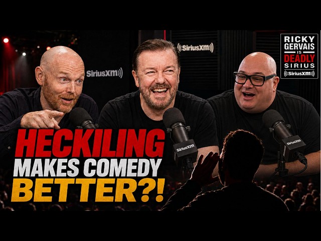 Ricky Gervais, Bill Burr & Bob Kelly Reveal Why Heckling Makes Comedy Better!