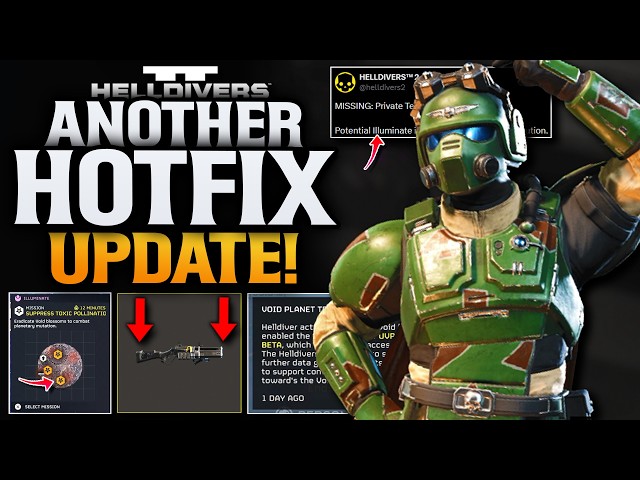 Helldivers 2 New Update! More New Missions & More Planets?!