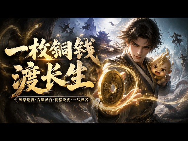 【新番快递】🔥外卖员刚中八百万彩票，被神秘铜钱带入修仙世界 #国产动漫 #ai 漫剧 #逆袭