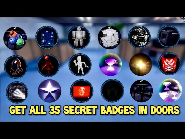 Get All 35 Badges In Doors The Archives & Stairwell New Update