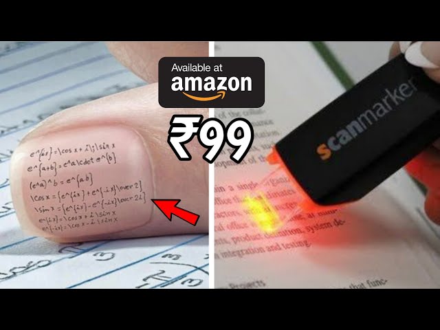 10 Secret Exam Cheating Gadgets For Students Available On Amazon Under Rs100, Rs200, Rs500 [2026]