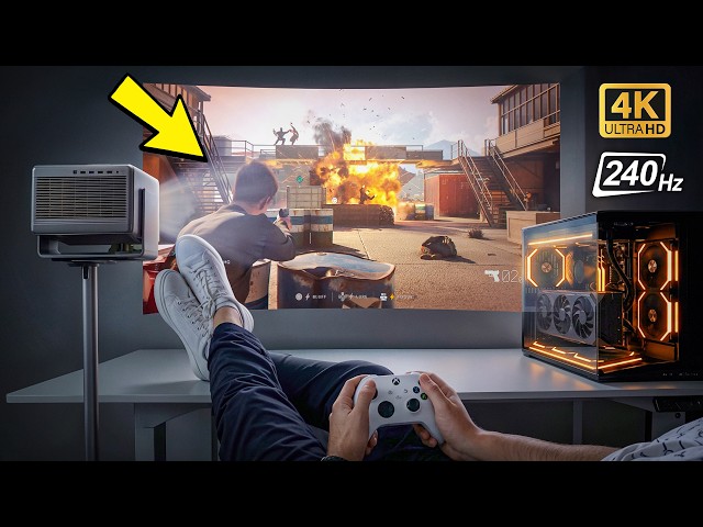I Replaced My Gaming Monitors With a Projector - XGIMI Horizon 20