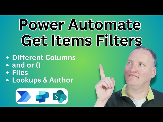 Filter SharePoint data with oData for Power Automate and Copilot Studio