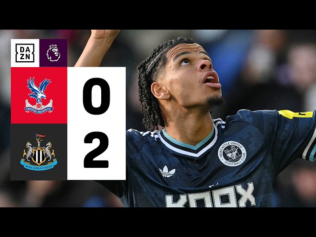 Crystal Palace vs Newcastle (0-2) | Match highlights and goals | Premier League Highlights
