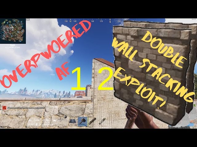 Rust Double WALL Stacking  Exploit Base Design Concept