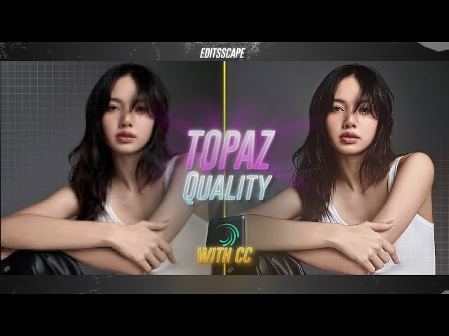 Topaz Quality Tutorial + Free Coloring 🔥 #alightmotion #kpop