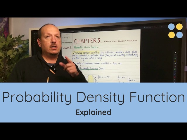 CAIE A-Level Mathematics 9709 | Probability Density Function Explained