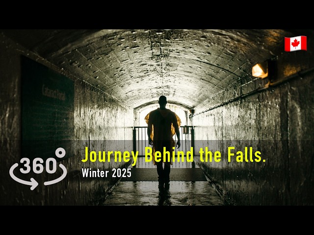 360º Behind the Falls | Niagara Falls | Winter2025
