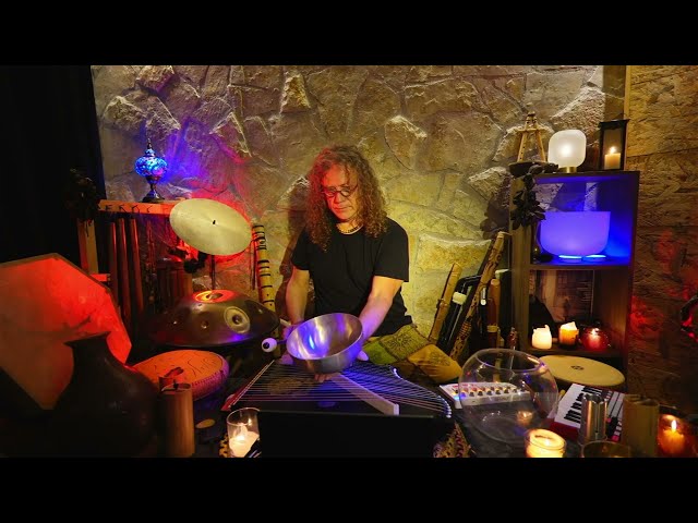 Subterranean Sound Bath at Cave Studio - Live Flute & Sacred Tibetan Bowls for Deep Meditation