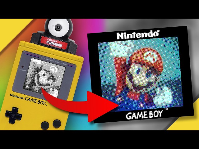 La Game Boy Camera no ve COLOR... pero yo sí