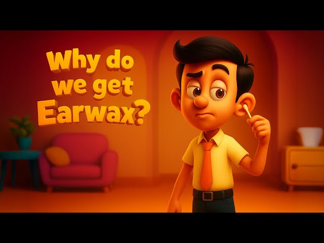 Why do we get Earwax? | #aumsum #kids #education #science