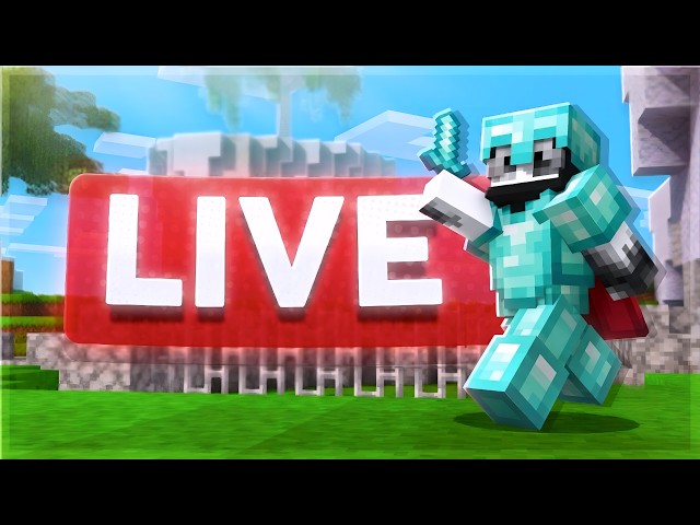 Playing Minecraft Duels & Bedwars With Subs | Minecraft Live