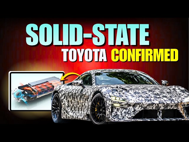 Toyota confirms first production car with solid-state batteries & 1000km Range