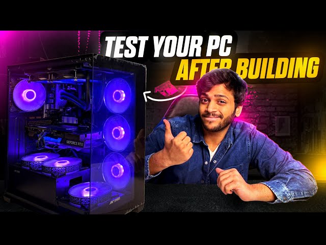 How To Test All Components of Gaming or Editing PC After Building | Testing CPU , GPU , RAM , PSU