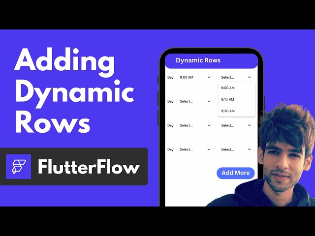 Adding Dynamic Rows in FlutterFlow | FlutterFlow Tutorial for Beginners 🚀🔥