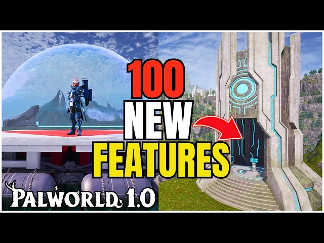 Palworld 1.0! 100 New Features & Changes: Breeding, Leveling & More