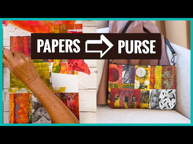From Gel Prints to a Designer Crossbody Bag!