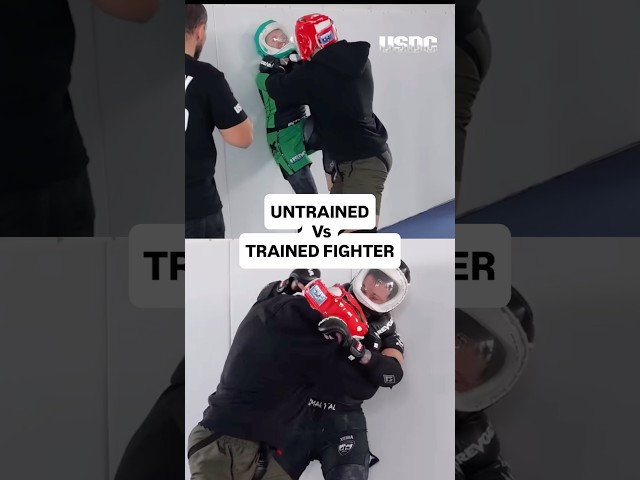 Untrained Woman Compared to Trained
