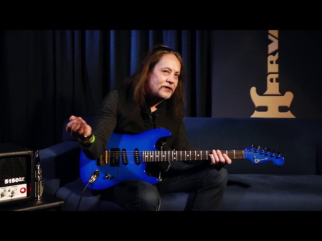 Jake E Lee Dishes on his Charvel USA Signature Blue Burst Model