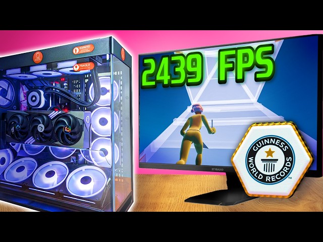 Maxing out my $5000 pc to Break the FPS World Record