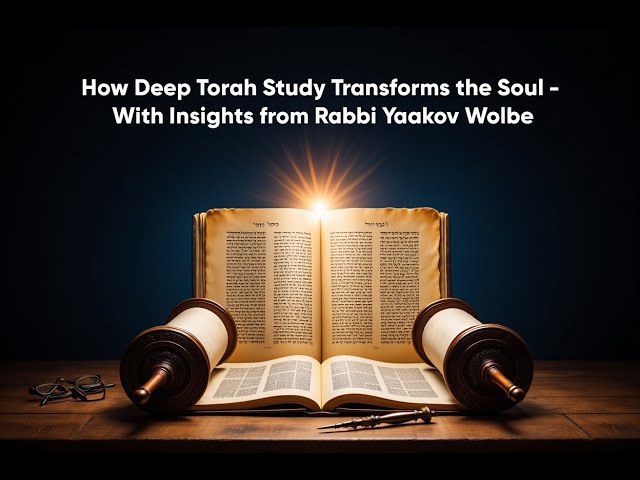 How Deep Torah Study Transforms the Soul – With Insights from Rabbi Wolbe