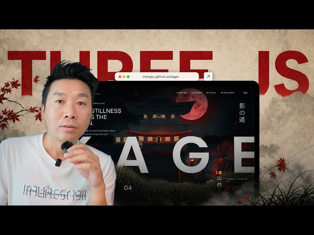 How I Build Insane Three.js Websites With Claude Opus 5