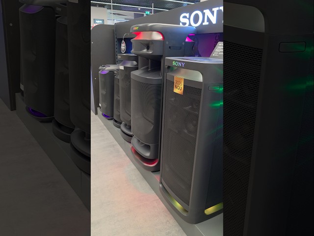 🔥Sony OLD vs NEW HOT Party Speaker Lineup StartUp Sound & Lightshow 💡