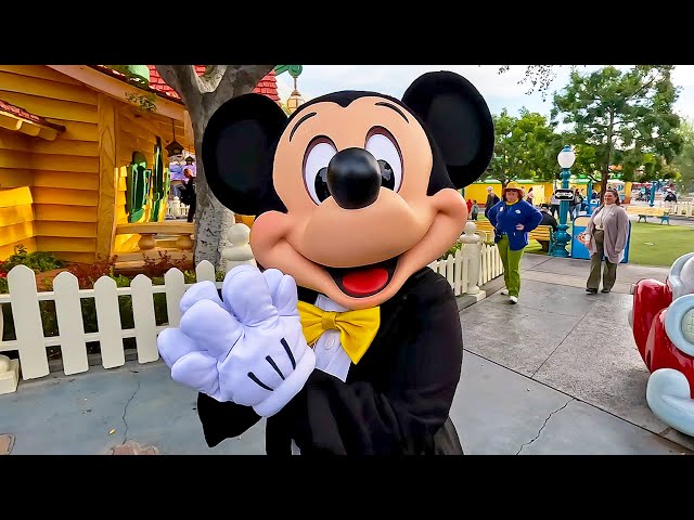 Mickey's Toontown at Disneyland - Rides, Characters & Walkthrough [4K POV]