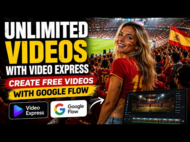 Unlimited AI Videos with Video Express + Google Flow (Complete Workflow)