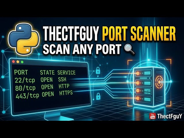 Testing My Own Python Port Scanner  | Cybersecurity Project