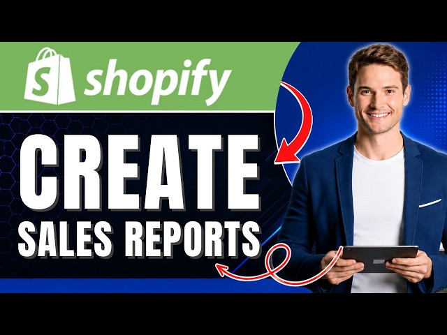 How to Create Monthly Sales Reports in Shopify | Track Your Growth | Easily 2026