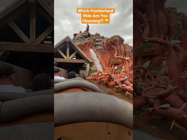 Which Frontierland Ride Are YOU Going On?! 😮🤔