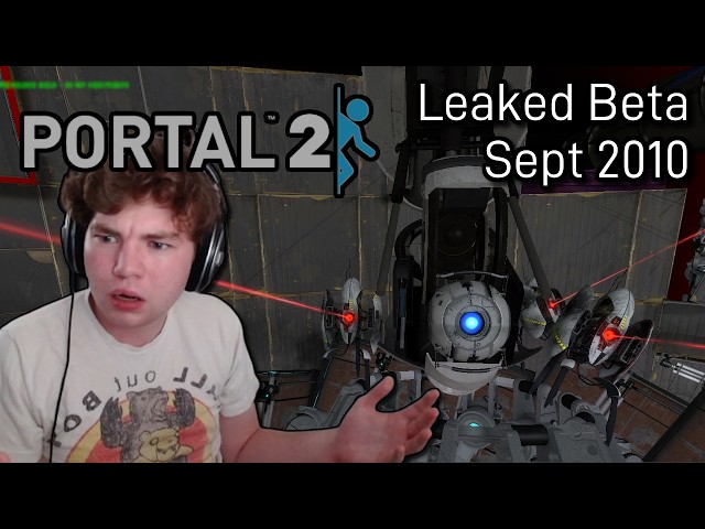 Pro Speedrunner Plays Portal 2 Beta (Sept 2010 Build)