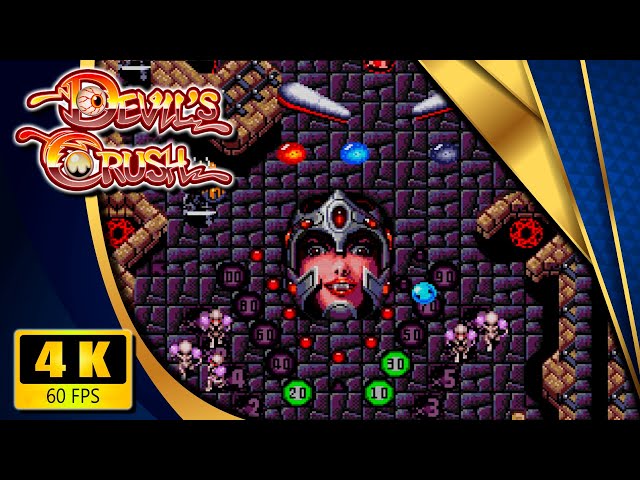 Devil Crush (PC Engine / TurboGrafx-16) 【Longplay】