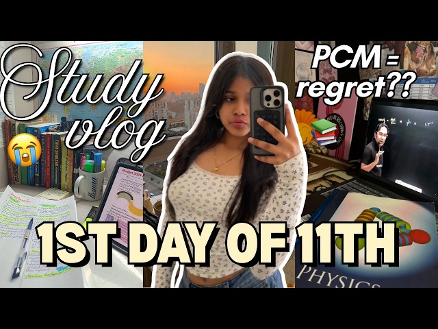 1ST DAY AS AN 11TH GRADER✨| MORNING TO NIGHT ROUTINE *HECTIC* 