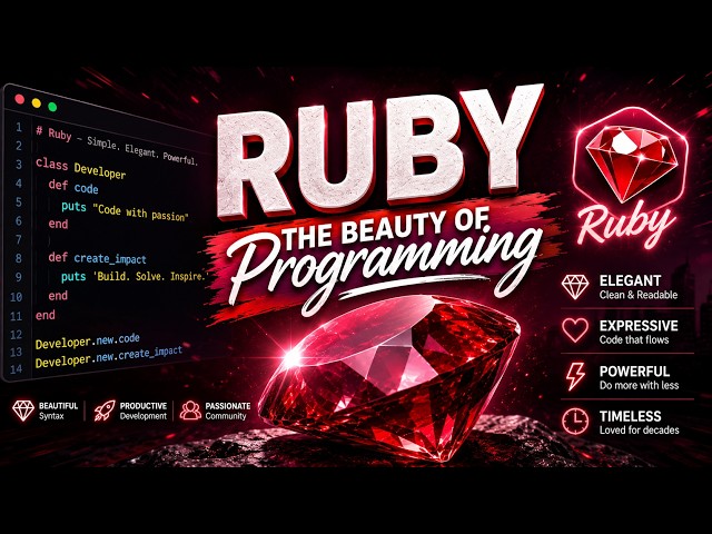 Ruby – The Beauty of Programming – [Hindi] – Quick Support