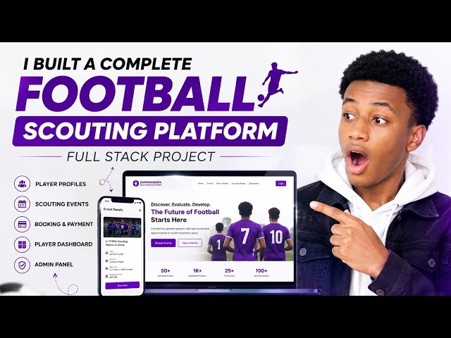 How I Built a Full-Stack Football Scouting Platform with React, Node.js & MongoDB 