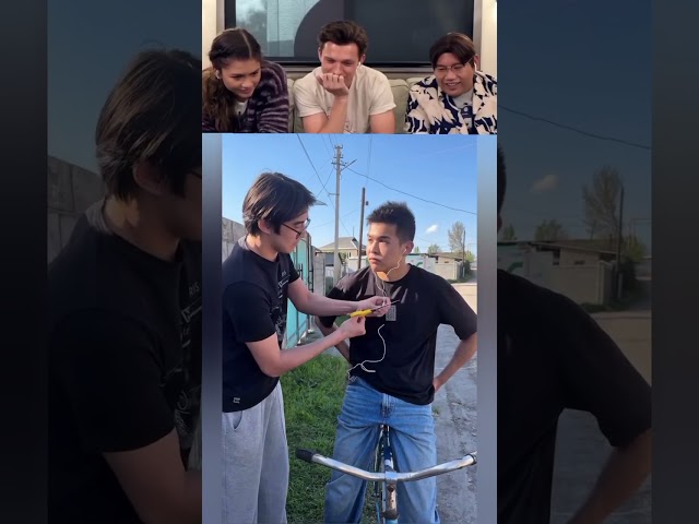 Tom Holland React Viral Videos part 61 #tomholland #funny #trytolaugh #reaction