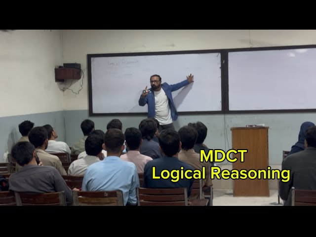 MDCAT || Logical Reasoning 