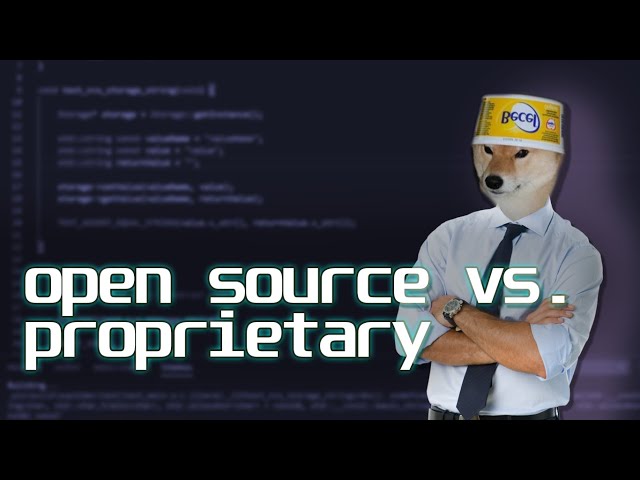Open Source vs. Proprietary Software