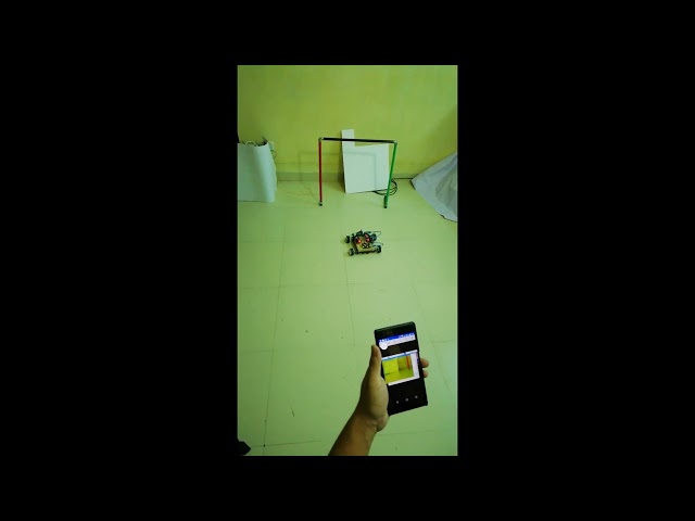SAUVC Gate-Pass Machine Vision Test With a Mini Ground Robot (2017)