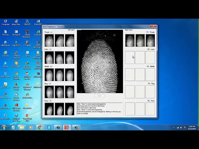 🔴 Fingerprint Analysis | GUIDE FUNGERPRINT SCANNER - Dmit us ⚡