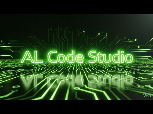 AL Code Studio: Il Codice Prende Vita! | COMING SOON