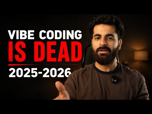 VIBE Coding is DEAD 💀