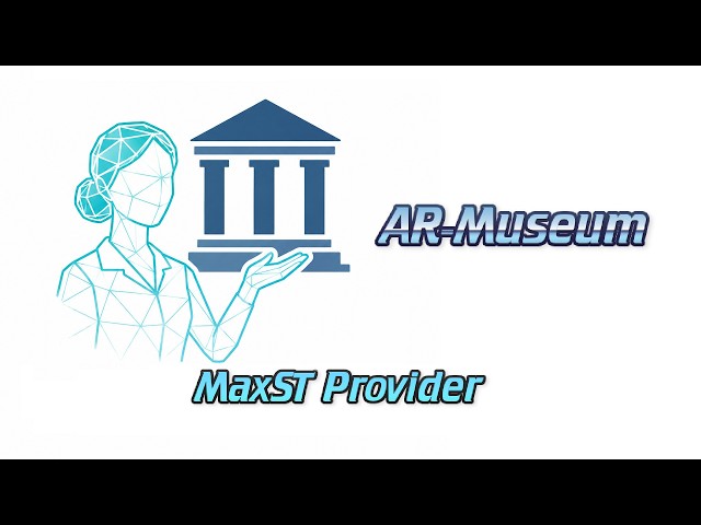 AR Museum — Setting up AR space tracking (Space Tracking Provider: MaxST)