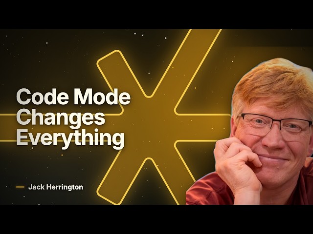 Jack Herrington | TanStack's Revolutionary Code Mode AI | AI ❤️ Monorepos Conf