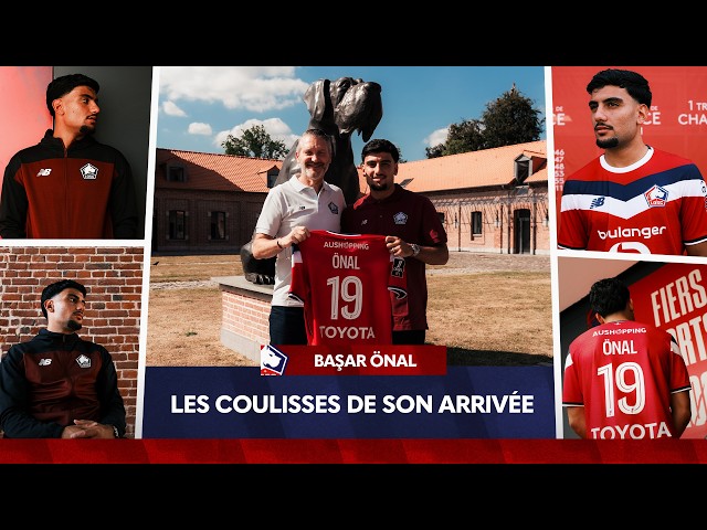 Behind the scenes of Başar Önal's arrival at LOSC 🎬🇹🇷